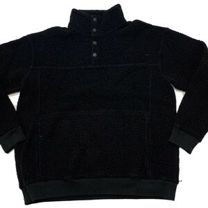 S / Outdoor voices fleece snap jacket